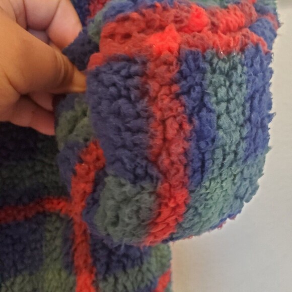 Little Me Toddler Baby Plaid Teddy Bear One Piece Sherpa Fleece Jumpsuit… - Picture 6 of 16